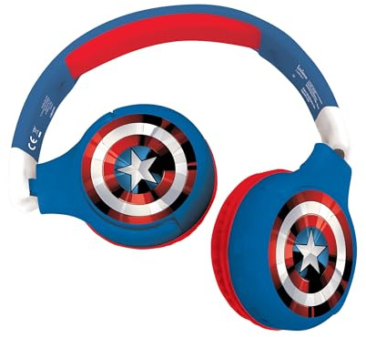 Lexibook, Avengers Casque Bluetooth, HPBT010AVLXB