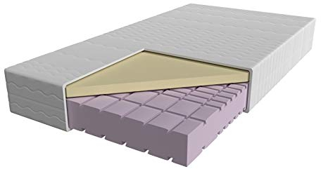 AM Qualitätsmatratzen - Premium Visco-Matratze 120x200cm -H3 - Hochwertige Matratze mit 4cm Visco-Auflage - 23cm Höhe - Made in Germany