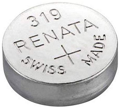 1 x Renata 319 Watch Battery 1.55v SR527SW - Official Renata Watch Batteries