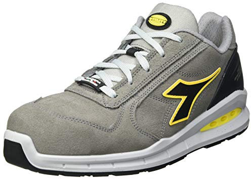 Diadora Run Net Airbox Low S3 Src, Scarpe da ginnastica Uomo, Wind Gray Wind Gray, 41 EU