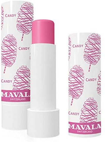 Mavala Burrocacao Colorato, Balsamo Labbra ad Azione Idratante, Candy
