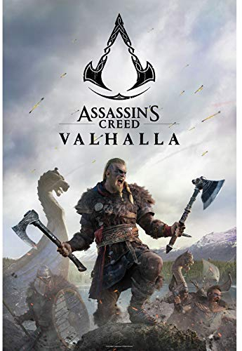 ABYSTYLE Assassin's Creed Valhalla - Raid Unisex Poster Mehrfarbig Papier