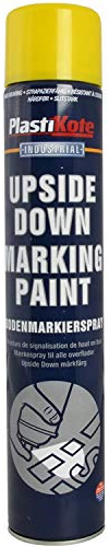 2 x Upside Down Mark Paint 750ml Yellow