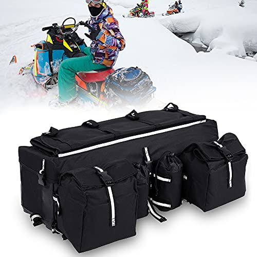 ATV-Satteltasche, 2 abnehmbare Aufbewahrungstaschen ATV-Aufbewahrungstasche Verschleißfeste ATV-Tasche für das Auto für ATV-Gepäckträger