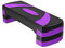 LTLCLZ Verstellbarer Fitness Tischstepper Aerobic Stepper Sportgymnastik 3Höhenstufen Trainingsgerät,Lila
