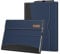 Fintie Hülle für Microsoft Surface Pro 11/10 / 9 (2024-2022) 13 Zoll - Multi-Sichtwinkel Kunstleder Tasche Schutzhülle mit Dokumentschlitze Stift Halter, Type Cover Kompatibel, Marineblau