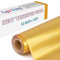 Lya Vinyl 15FT Heat Transfer Vinyl, Metallic Gold Iron on Vinyl Roll for Cricut, Silhouette Cameo, Gold HTV Vinyl for DIY Fabric, Clothes, Bags, and Other Textiles