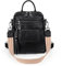UTO Rucksack Damen Klein Leder Rucksackhandtaschen Mode Multifunktion mit Quasten Schultertaschen vielen Kompartiment Reißverschluss Backpack für Schule Freundin Tochter Frau Arbeit Freizeit Reise