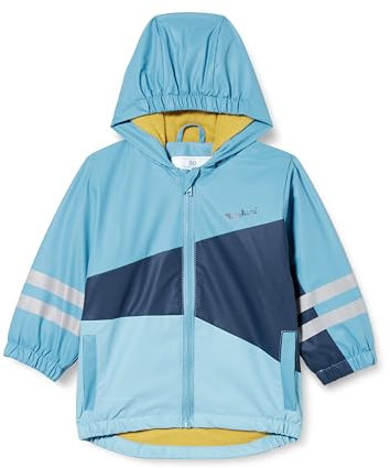 Playshoes Fodera in pile della giacca antipioggia, Giacca antipioggia impermeabile Unisex - Bambini e ragazzi, blu, 98