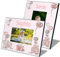 True Statements Baby Bilderrahmen für Fotos 10x15 cm personalisiert mit Namen & Geburtsdaten „Elefantenbaby“ – Fotorahmen Mädchen Jungen – Geschenk zur Geburt Taufe Geburtstag (Rosa, Hochformat)