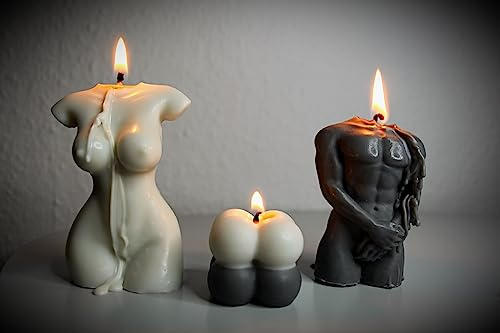 Lysara Lili Box/Kerzenset,Geschenke für Frauen und Männer,Geburtstag Kerze,Rapswachs Kerze.