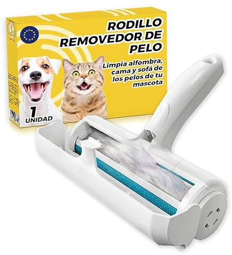 Quita Pelos Mascota - Cepillo Para Gatos - Accesorios para Perros y Gatos - Atrapa pelos Mascotas - Cepillo Pelo Perro y Gato - Recoge los Pelos de Tus Mascotas - Cepillo Para Perros Pelo Corto.