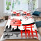 Japan Sakura Bettwäsche 135x200 Kinder Bettwäsche Landschaft Weiche Mikrofaser Bettbezug mit Reißverschluss Jungen Mädchen Bettwäsche-Set 3D Motiv Bettbezüge mit 2 Kissenbezug 80x80