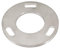 PRIOstahl Ronde Bodenplatte Ankerplatte Platte Flansch mit 3-Loch Bohrung x 1 Stück Größe: 100 mm x 6 mm als Befestigung für Ø 42,4 mm Rundrohr Handlauf Geländerbau Rostfrei aus Edelstahl V2A