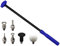 Yisawroy Knock-Down Pen PDR-Tools Auto Tap Down Body Panel Dent Rod Removal Repair Hand Tools Auto Maintenance Part Kit Tapper Hammer Dent Tools Dent Repair Tool Dent Removal Repair Hammer