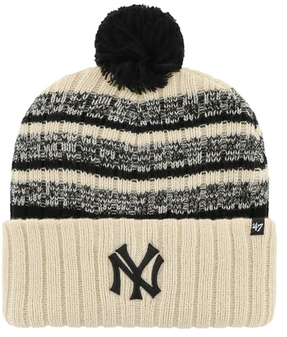 '47 Brand Beanie Wintermütze - Tavern NY Yankees Natural