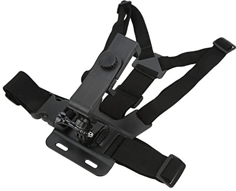 Correa de Arnés de Montaje en el Pecho, Correa de Pecho para Teléfono Móvil, Correa de Arnés de Pecho Ajustable para Teléfono Móvil con Soporte para Teléfono para Transmisión en