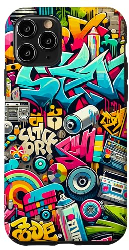 Hülle für iPhone 11 Pro Graffiti Street Colorful Art Urban Hip Hop oder Popping