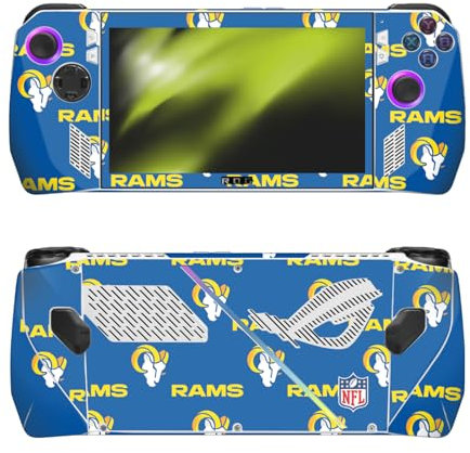 Head Case Designs Licenza Ufficiale NFL Logo Los Angeles Rams Vinile Sticker Pelle Adesivo Compatibile con ASUS ROG Ally