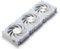 darkFlash INF34 120MM PC Case Fan, Daisy-Chain, up to 2000RPM Cooling, 4-Pin PWM, ARGB CPU Cooling Computer Fan, 3 Pack (Forward, White,)