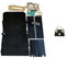 AMENGJ DIY Kunstleder-Handtaschen-Herstellungsset Handgefertigtes Taschenset, Handgenähte Tasche aus PU-Leder, DIY-Set, Nähmaterial, Näh-Bastelsets for Taschenzubehör(Num5 Black)