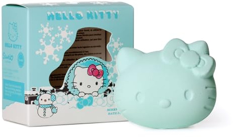 Hello Kitty Bath Fizzer Bombs -150g Bath Bombs in Hello Kitty Shape -Seasonal Scents -Birthday Mothers Day Gifts Idea for Her, Wife, Girlfriend Bubble and Spa Bath (Berry Triffle)