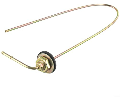 Fuel Tank Stand Pipe for Webasto and for EBERSPACHER Heaters, 60 cm Long, 5 mm OD / 3 mm ID, Metal with Flared End for Heating Systems,