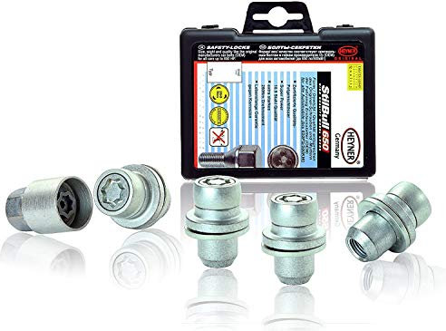 Fits Land Rover Range Rover Sport 2004-2013 Heyner Germany Locking Wheel Nuts Set 4 Car Security Locks Anti-theft 863/5-RR M14x1.5