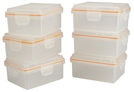Newmowa 6pcs Battery Storage Case for Sony NP-FZ100 Battery