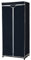 COSTWAY Armadio in Tessuto Armadio Cabina Pieghevole con Asta Appendiabiti, Vari Colori Disponibili, 75 x 50 x 170cm (Nero)