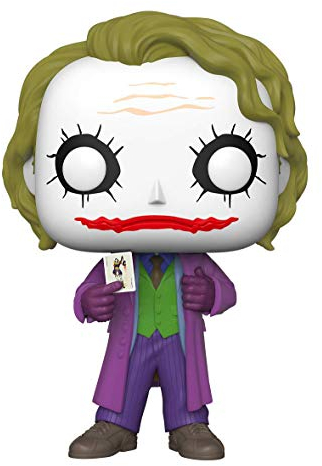Funko Pop! Movies: DC-10 DC The Joker - Dark Knight - Vinyl-Sammelfigur - Geschenkidee - Offizielle Handelswaren - Spielzeug Für Kinder und Erwachsene - Movies Fans - Modellfigur Für Sammler