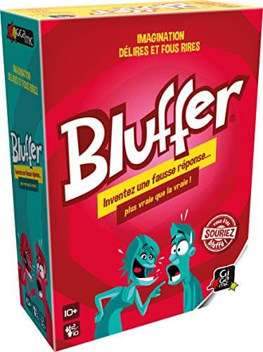 GIGAMIC Bluffer, erfinden Sie eine falsche Antwort... Echter als die Wahrheit. Vorstellungskraft, Atmosphäre und Lachen. 800 Fragen