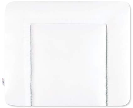 Julius Zöllner Wickelauflage Softy 75x75 cm - Wickelunterlage - wasserdicht und abwischbar - Made in Germany – Oeko-Tex Standard 100 – uni weiß