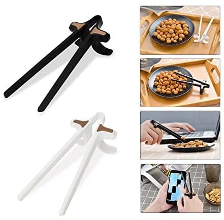 New upgrade 2pcs Finger Chopsticks for Gamers,Snack Clips,Video Game Party Supplies,Kids Chopsticks,Creative Gamer Accessories,Gifts for Gamers
