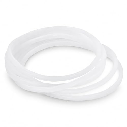 Weiße Gummidichtring Ersatzteile 6 STÜCKE für 250W Mixer mit Flach oder Kreuzklinge kompatibel mit Entsafter Modellen