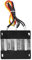 Tomotato Ceramic Heating Elements, PTC Ceramic Air Heater 12V 150W PTC Heating Elements Insulated Aluminum Tube Air Heater Heating Elements