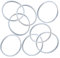 8 Pcs Blender Gaskets Reusable Seal Rings Silicone Mixer Gaskets for 250w Blender Mixer Replacement