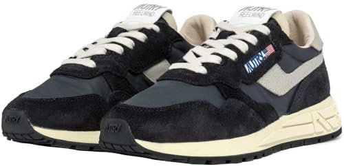 AUTRY Mens Reelwind Low Casual Trainers Black
