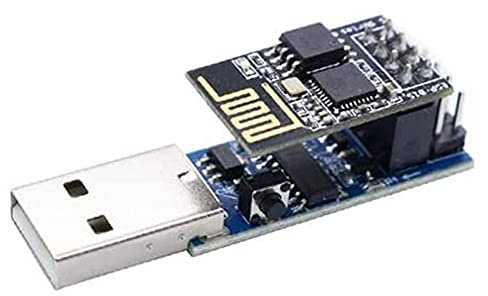 Oikabio USB zu ESP8266 ESP-01 Serielle Drahtlose Transceiver 4MB SPI Flash WiFi ESP-01S Prog WiFi Programmierer herunterladen