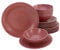CreaTable, 21630 Serie Orient Mandala - Juego de vajilla de 18 piezas de porcelana, apto para lavavajillas y microondas, fabricado en Europa