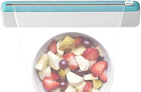 Ahuuen Coupe-Film Alimentaire | Film Alimentaire en Aluminium | Distributeur De Film Alimentaire Magnétique | Boîte De Rangement Et De Découpe | pour La Cuisine À Domicile, Le Restaurant