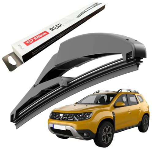 Silbak Rear Windscreen Wiper, fits for DACIA DUSTER (2018 ONWARDS) Rear Wiper Blade, 300mm