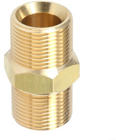 Raccord de tuyau haute pression M22 x 1,5 mâle pour nettoyeur haute pression Karcher et Kranzle (sans manchon en plastique)