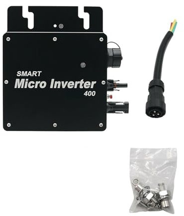 WESLNN Smart Micro Inverter 400/600W/800W 230V 50/60Hz Mit WiFi Grid Krawatte MPPT Solaire Wasserdichte Onduleur Solaire Étanche(400W with WiFi)