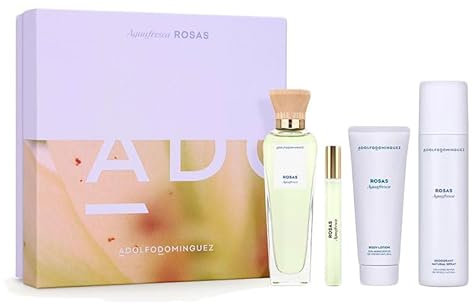 Adolfo Domínguez Acqua Fresca di Rose Eau de Toilette 120 ml Set di Lusso Donna