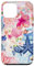 European Summer Preppy Collage Hibiscus And Turtle Case for iPhone 12 mini