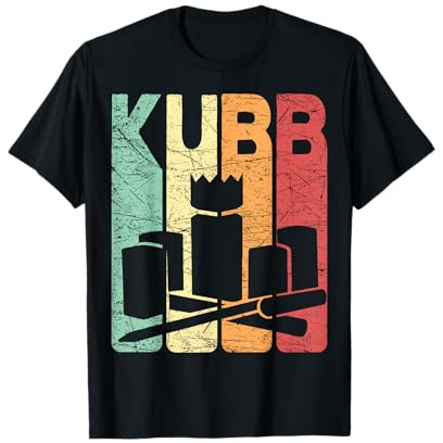 Kubb Vintage Kubb Player Retro Kubb Spiel T-Shirt