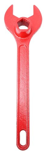 LABRIMP Clé en Fonte Rouge pour Borne D'incendie, Outil Professionnel Flexibilité et Résistance, pour Intervention Pompiers en Extérieur