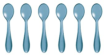 Fratelli Guzzini Gocce Cucchiaini, SMMA, Azzurro Mare, 12