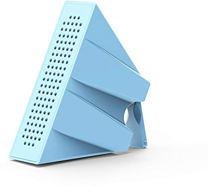 SHOP-STORY - Support de Smartphone avec Amplificateur de Son - Bleu